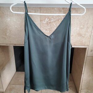 Satin stars above pajama set